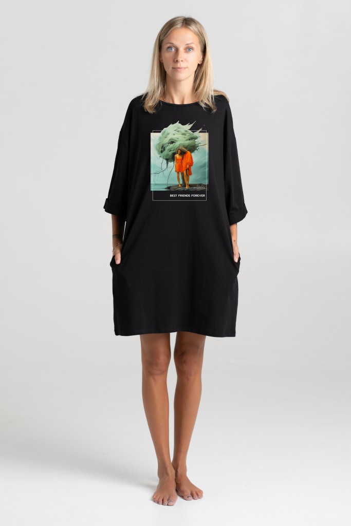 Short dress “Best Friend Forever” Dresses  - 3