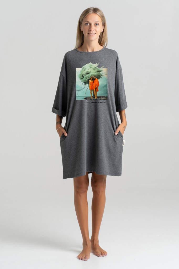 Short dress “Best Friend Forever” Dresses  - 1