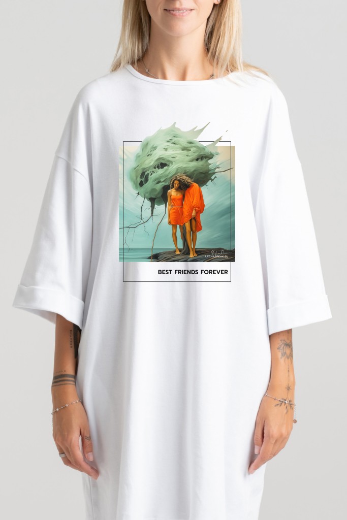 Short dress “Best Friend Forever” Dresses  - 5