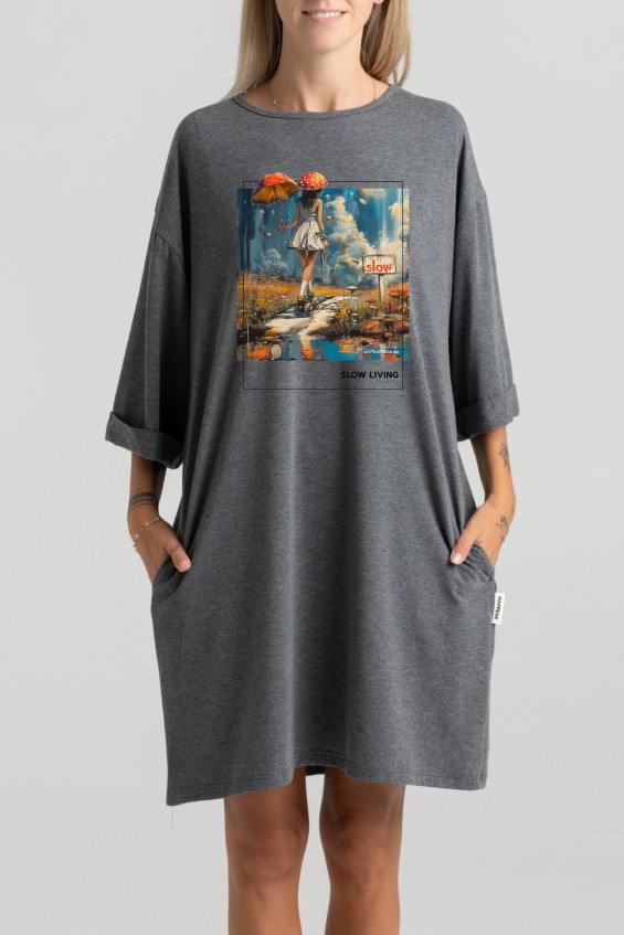 Short dress “Slow Living” Dresses - 6 Short dress “Slow Living” Dresses - 6