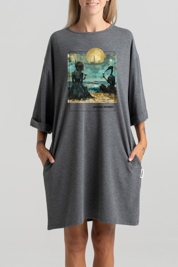 Short dress “Sailing Stories” Dresses  - 4