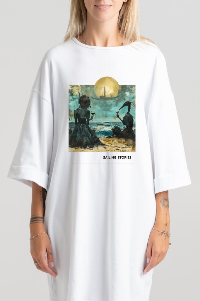 Short dress “Sailing Stories” Dresses  - 5