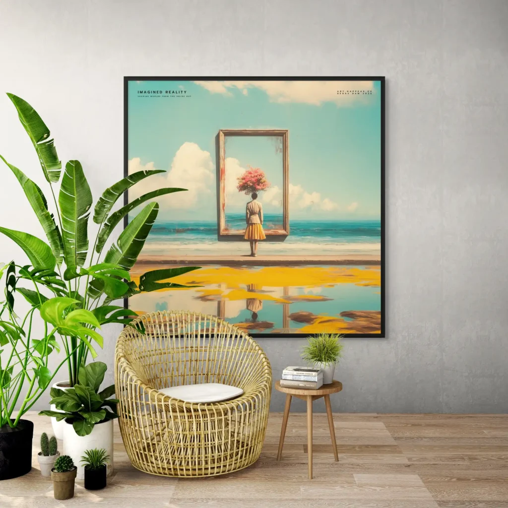 Canvas “Imagined Reality” Canvas  - 1