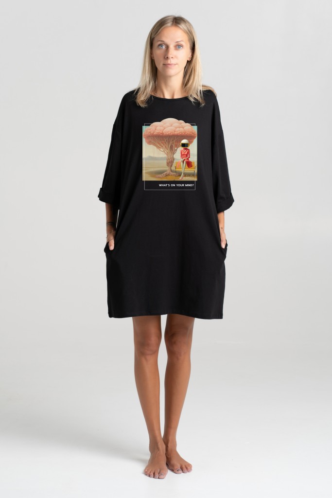 Short dress “What’s On Your Mind?” Dresses  - 3