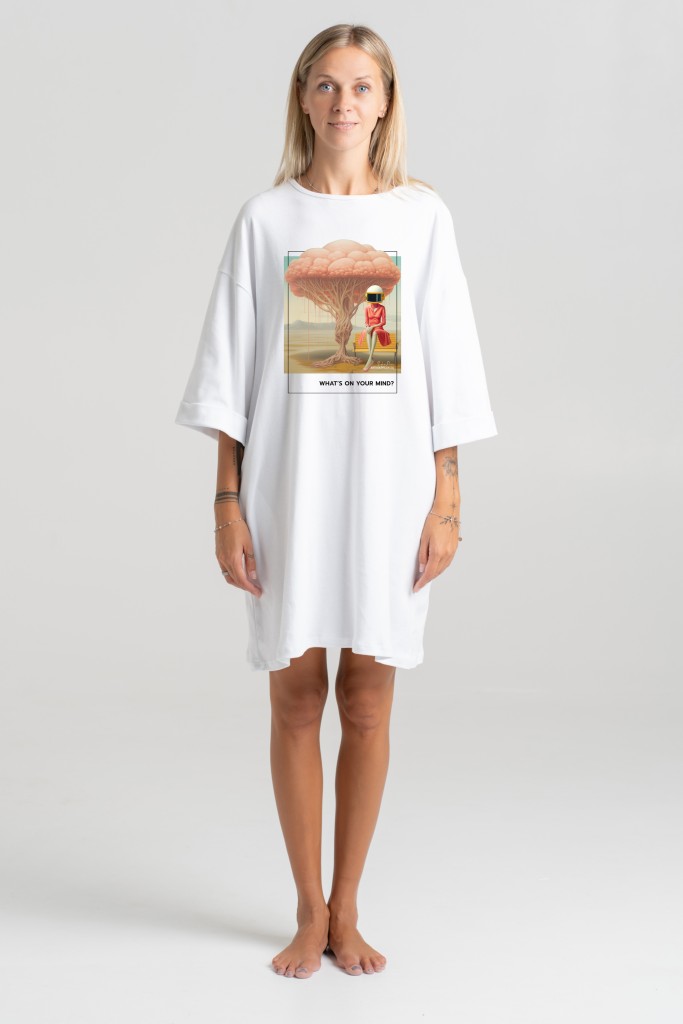 Short dress “What’s On Your Mind?” Dresses  - 2