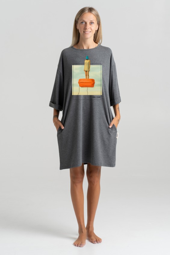 Short dress “Yes I Can” Dresses  - 3