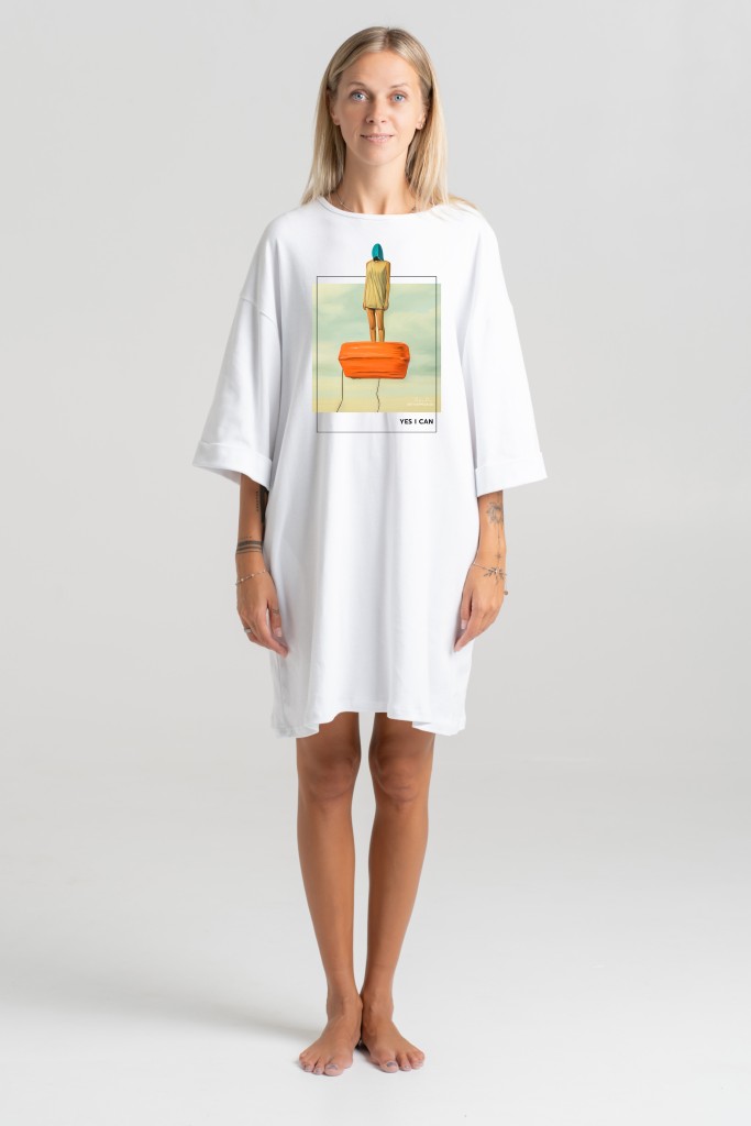 Short dress “Yes I Can” Dresses  - 2