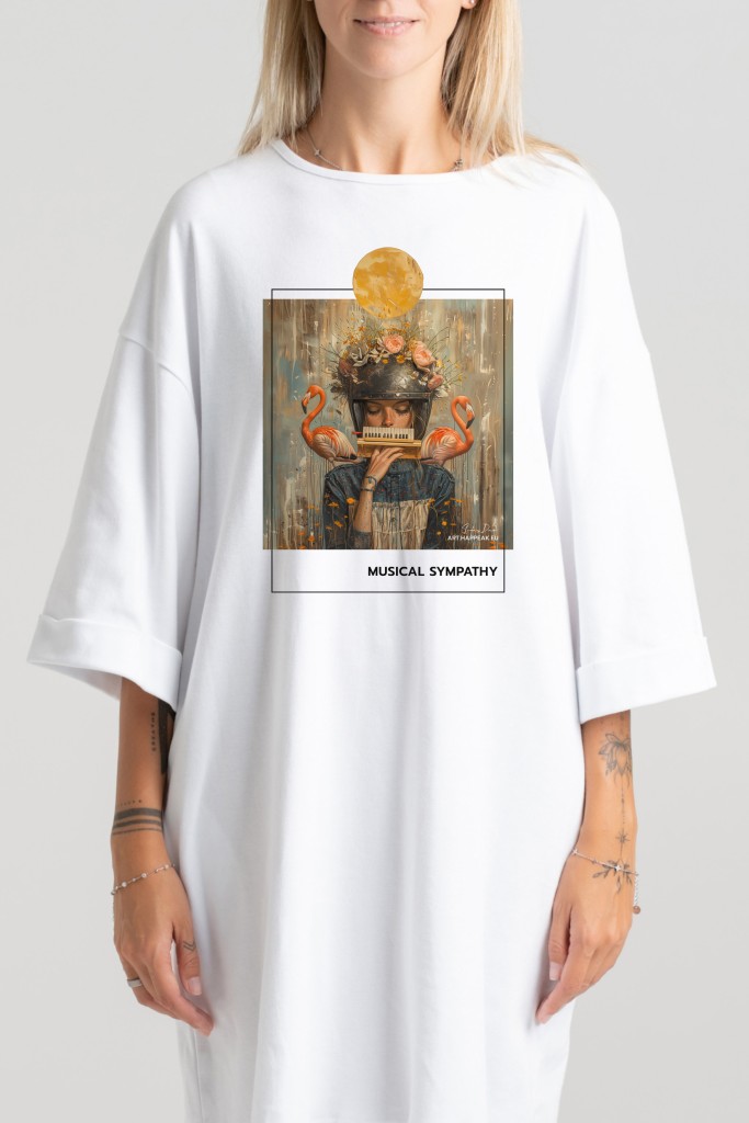 Short dress “Musical Sympathy” Dresses  - 5