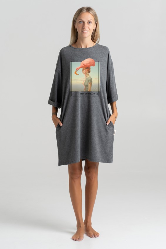 Short dress “Stop Controlling Me” Dresses  - 3