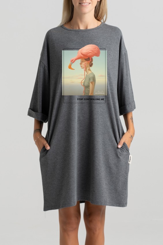 Short dress “Stop Controlling Me” Dresses  - 6