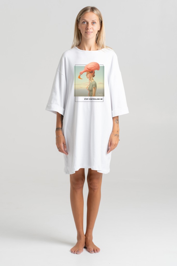 Short dress “Stop Controlling Me” Dresses  - 2