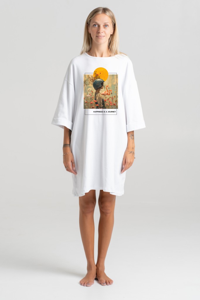 Short dress “Happiness Is A Journey” Dresses  - 1