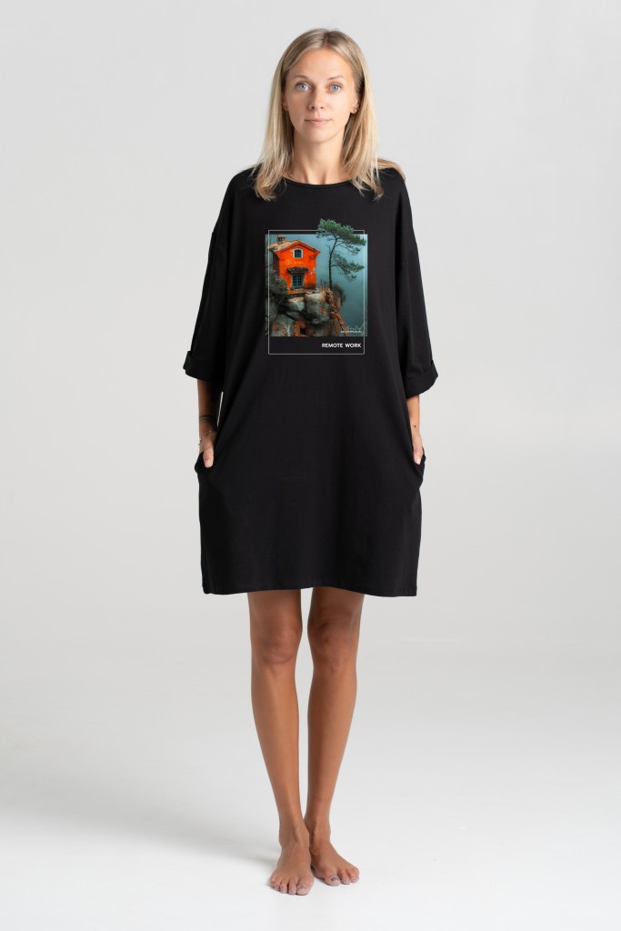 Short dress “Remote job” Dresses  - 1