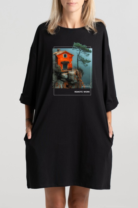 Short dress “Remote job” Dresses  - 4