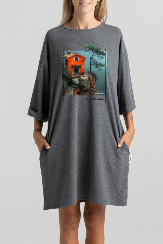 Short dress “Remote job” Dresses  - 6