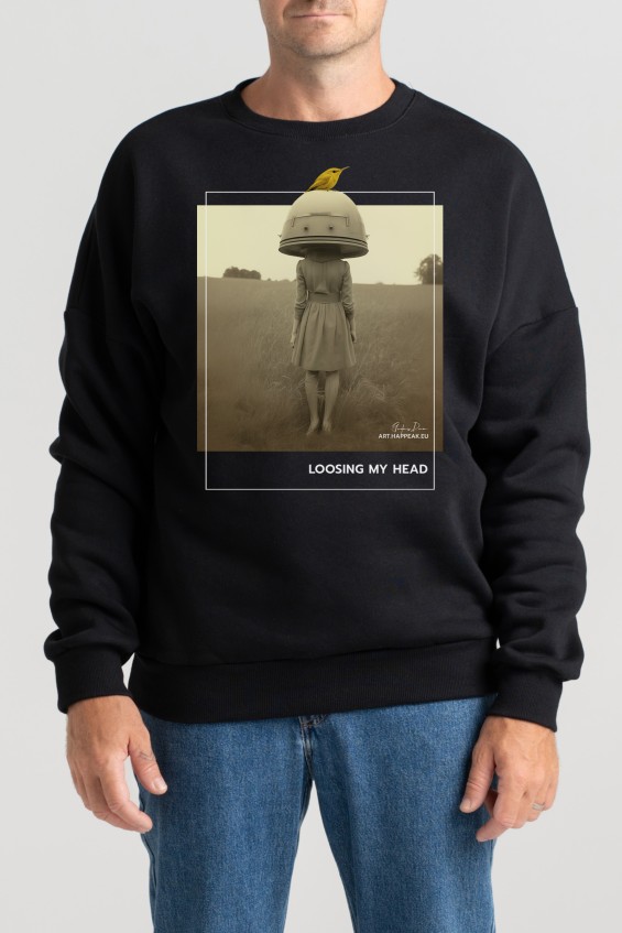 Unisex Sweatshirt “Loosing my head” Sweatshirts  - 3