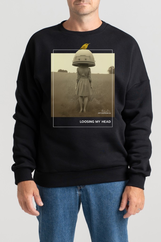 Unisex Sweatshirt “Loosing my head” Sweatshirts  - 3