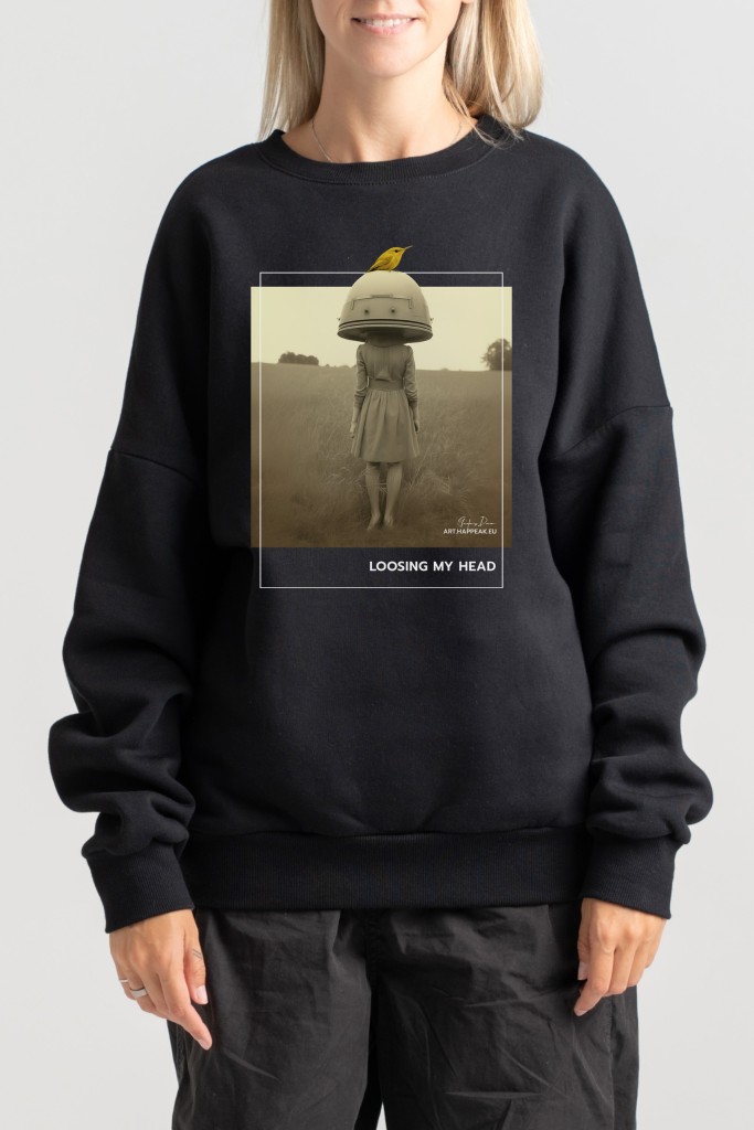 Unisex Sweatshirt “Loosing my head” Sweatshirts  - 4