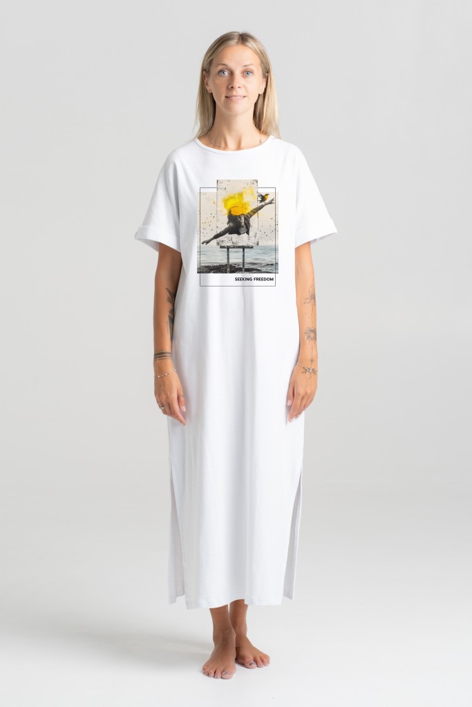 Long dress “Seeking Freedom” Dresses - 1 Long dress “Seeking Freedom” Dresses - 1