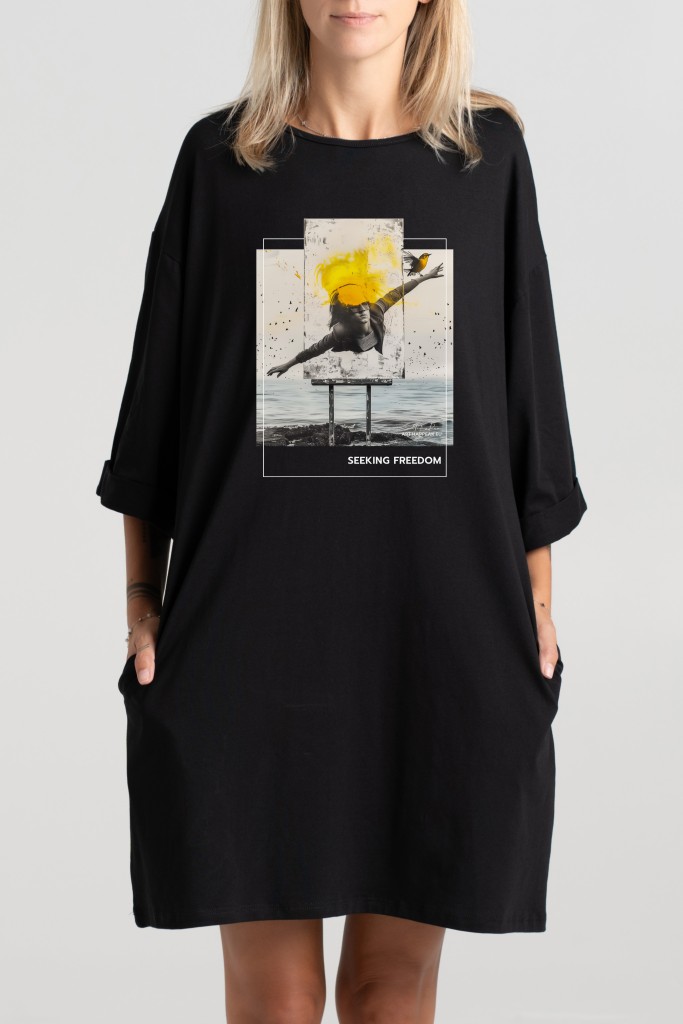 Short dress “Seeking Freedom” Dresses - 6 Short dress “Seeking Freedom” Dresses - 6