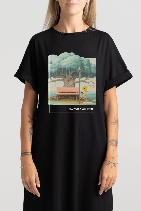 Long dress “Flower need rain” Dresses - 5 Long dress “Flower need rain” Dresses - 5