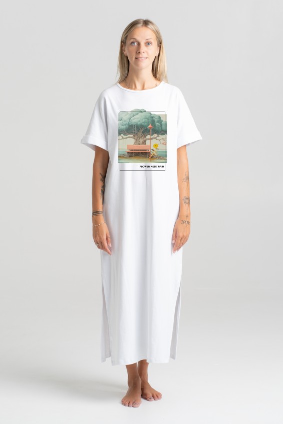 Long dress “Flower need rain” Dresses - 3 Long dress “Flower need rain” Dresses - 3