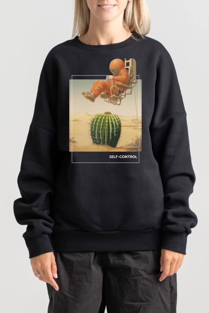 Unisex Sweatshirt “Self-control” Sweatshirts  - 4