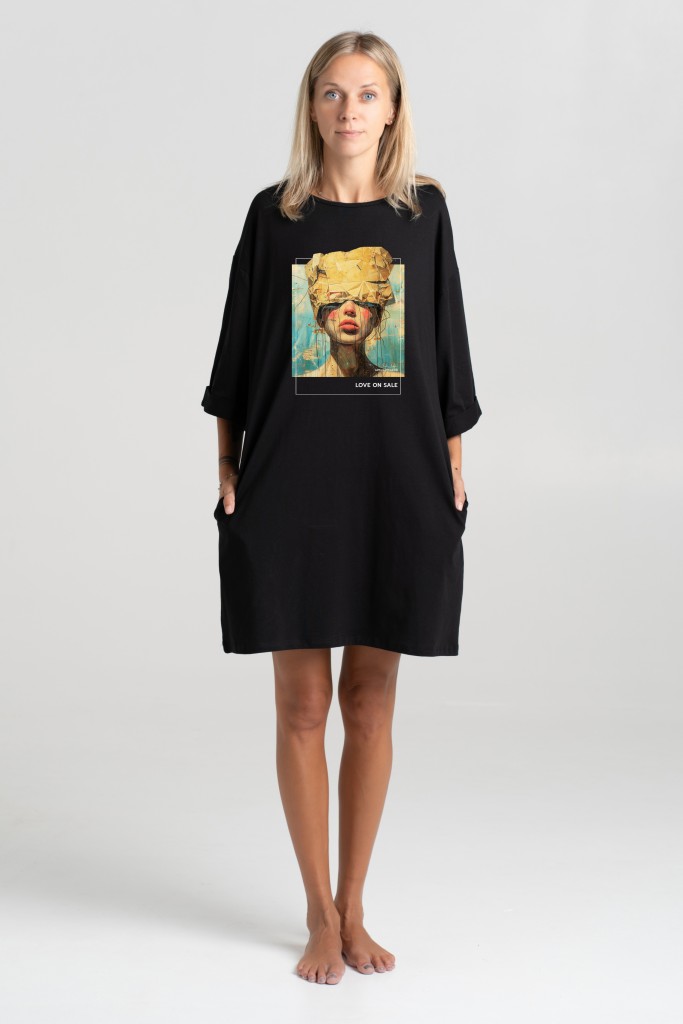 Short dress “Love on sale” Dresses  - 1