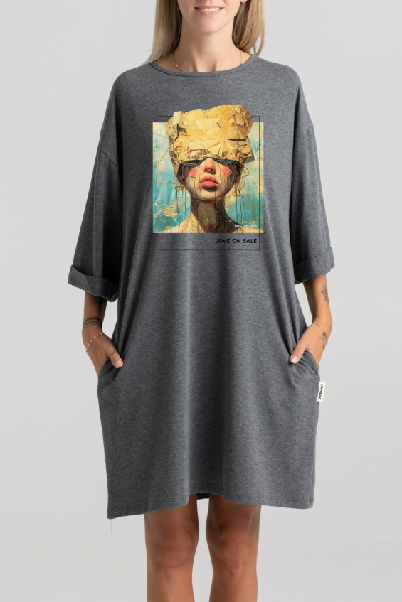 Short dress “Love on sale” Dresses  - 6