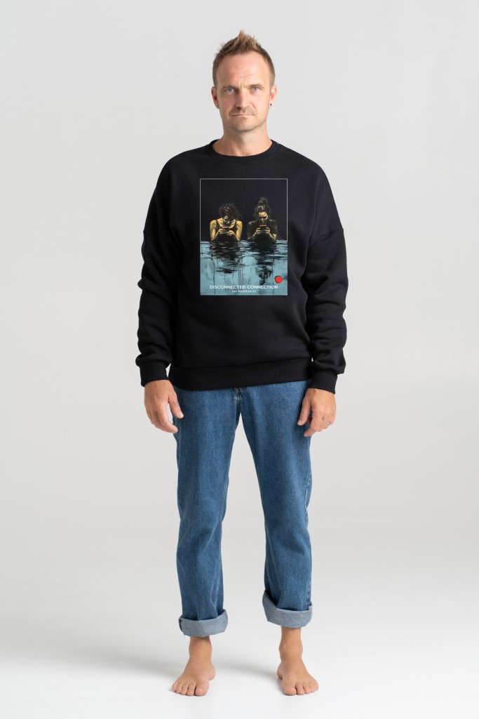 Unisex Sweatshirt “Disconnected Connection” Sweatshirts  - 1
