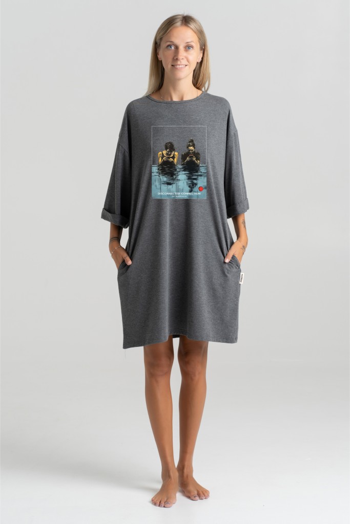 Short dress “Disconnected Connection” Dresses - 1 Short dress “Disconnected Connection” Dresses - 1