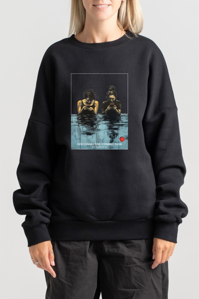 Unisex Sweatshirt “Disconnected Connection” Sweatshirts  - 4