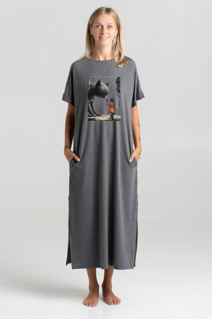 Long dress “Fading Humanity” Dresses  - 3