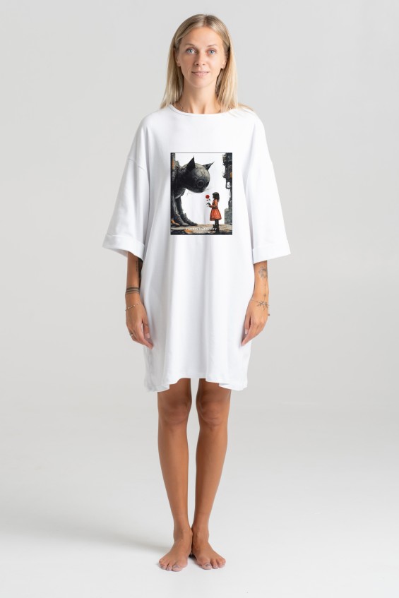 Short dress “Fading Humanity” Dresses  - 3