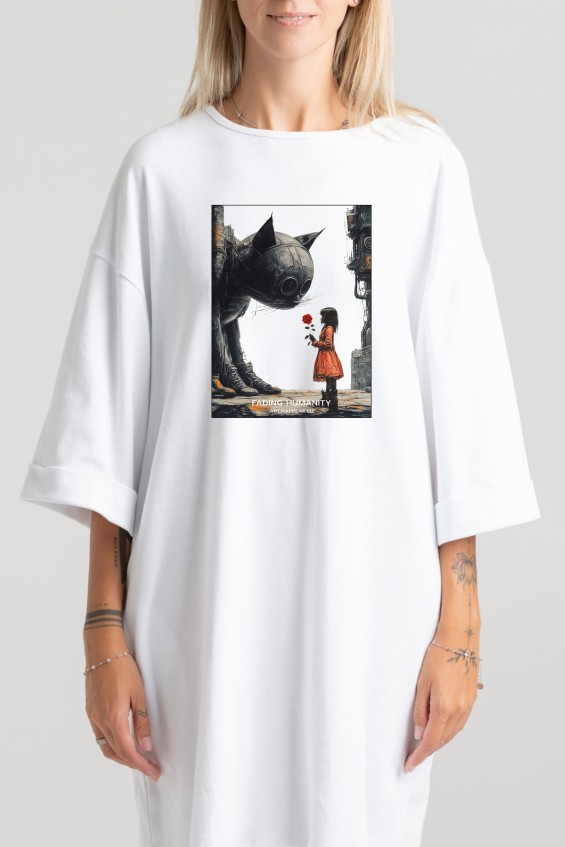 Short dress “Fading Humanity” Dresses  - 6