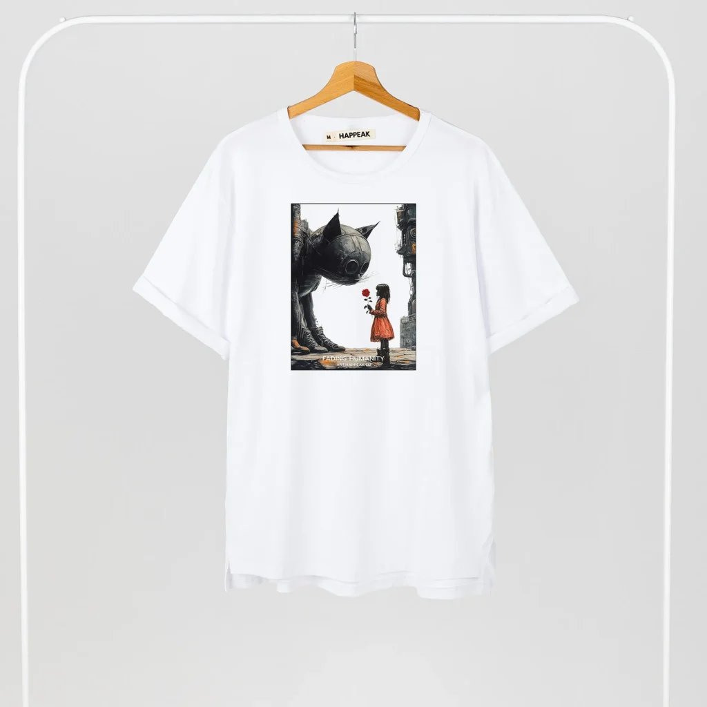 Unisex T-shirt “Fading Humanity” T-shirts  - 5