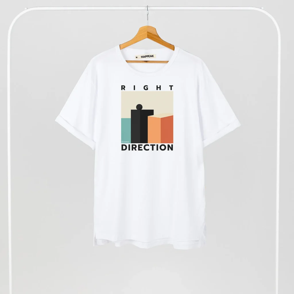Unisex T-shirt “Right Direction” T-shirts  - 1