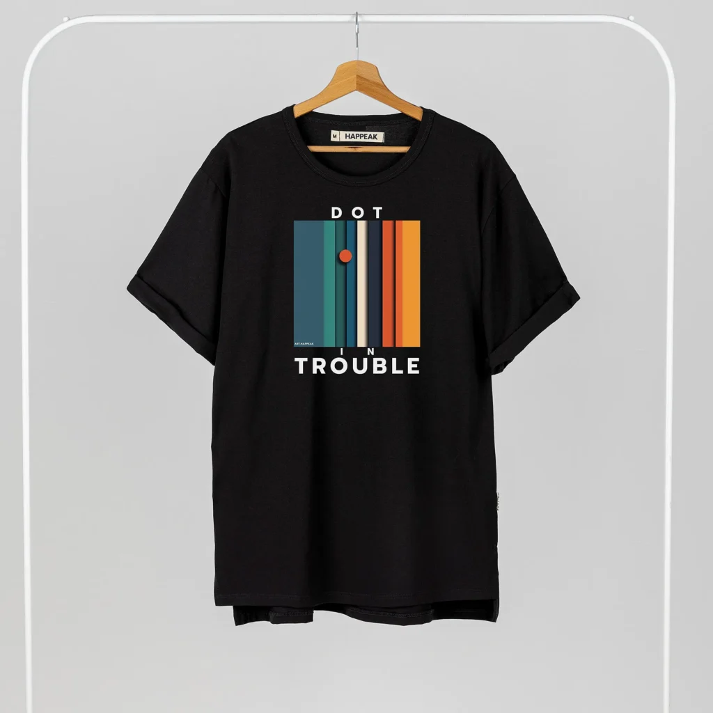 Unisex T-shirt “Dot In Trouble” T-shirts  - 1