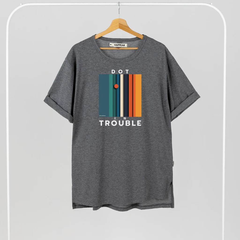 Unisex T-shirt “Dot In Trouble” T-shirts  - 3