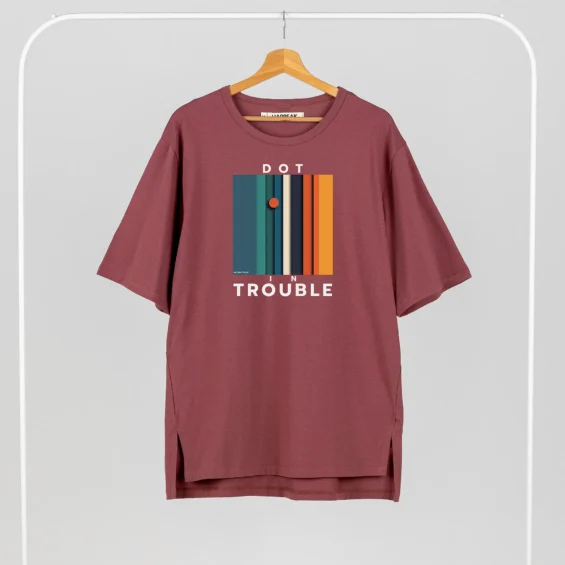 Unisex T-shirt “Dot In Trouble” T-shirts  - 4