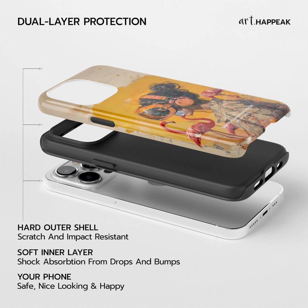 Phone Case – Silent Communication Art  - 2