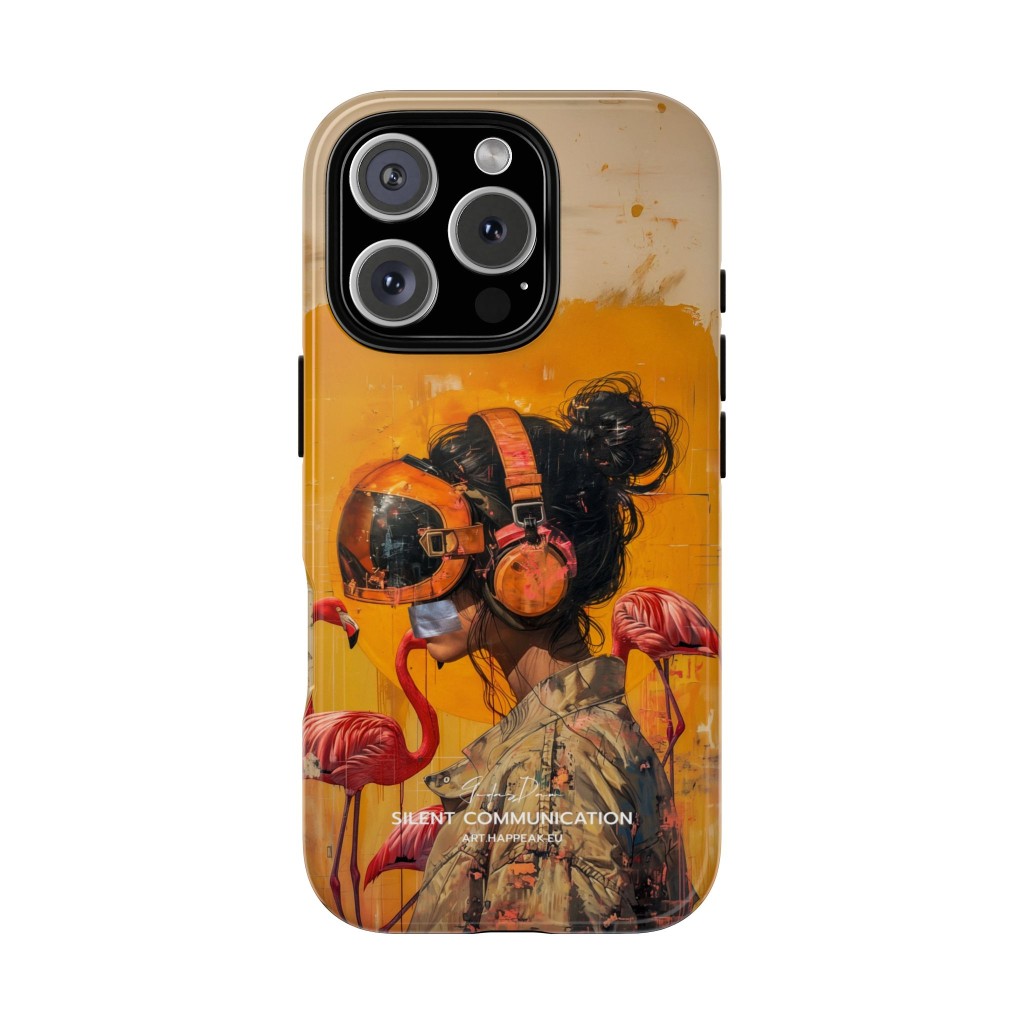 Phone Case – Silent Communication Art  - 1