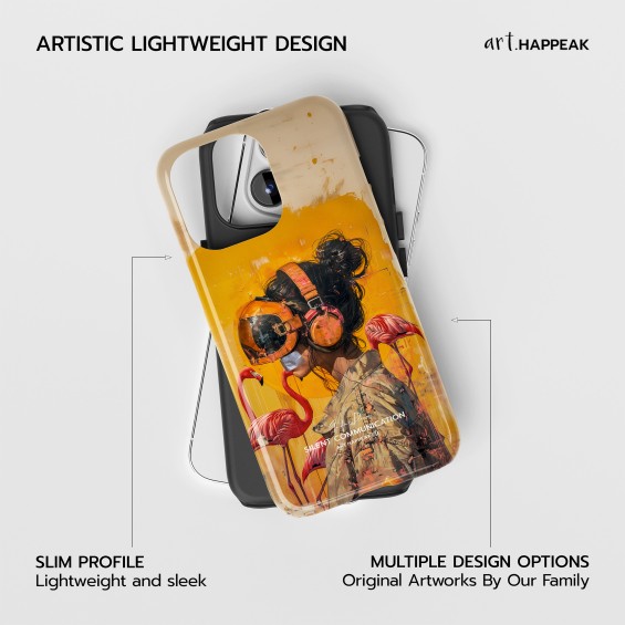 Phone Case – Silent Communication Art  - 4