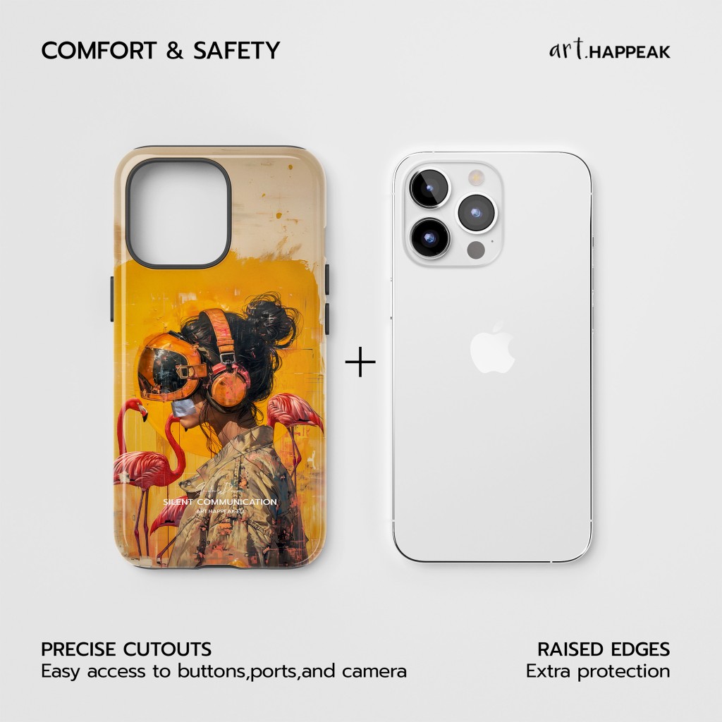 Phone Case – Silent Communication Art  - 5