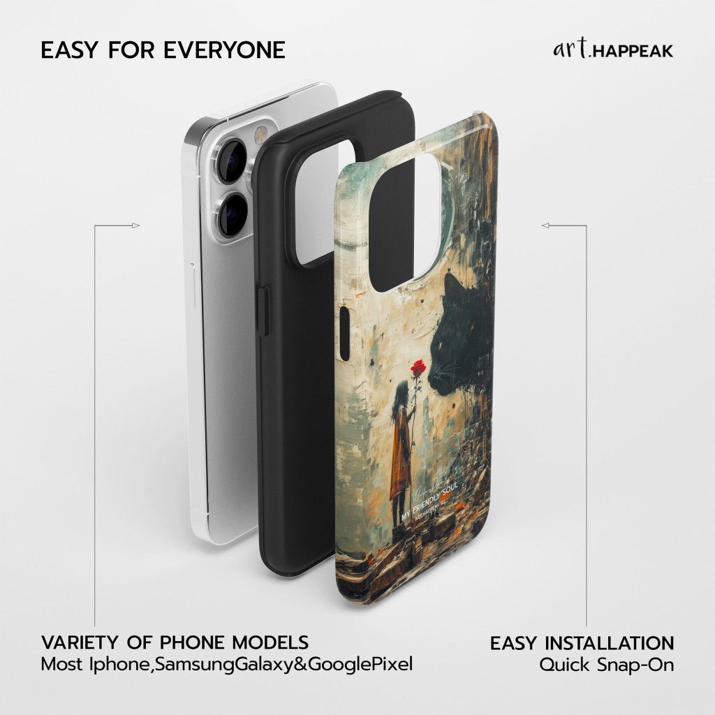 Tough Phone Case – My Friendly Soul Art  - 3