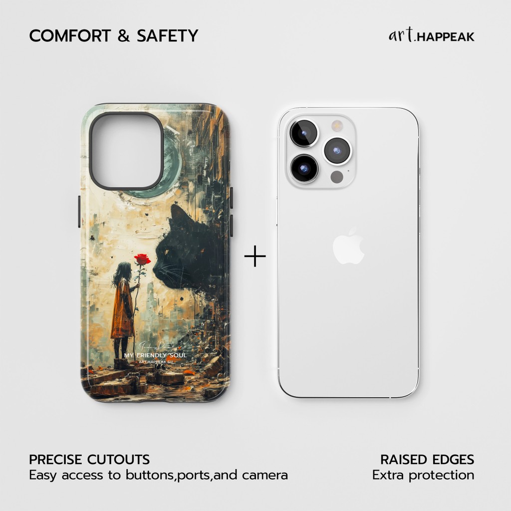 Tough Phone Case – My Friendly Soul Art  - 5