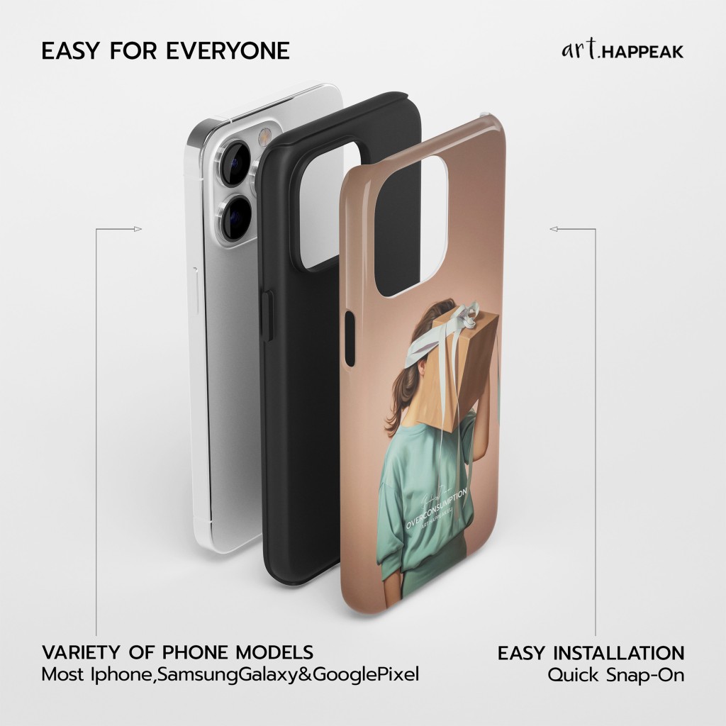 Tough Phone Case – Overconsumption Phone Cases  - 3