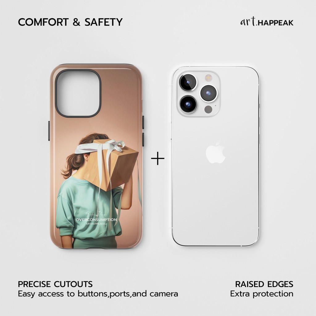 Tough Phone Case – Overconsumption Phone Cases  - 5