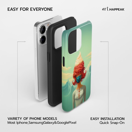 Phone Case – Ice Ice Baby Art  - 3