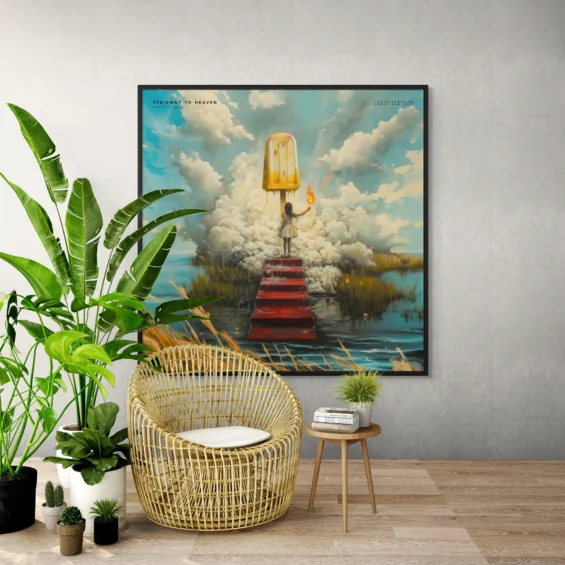 Canvas “Stairway to heaven” Canvas  - 3
